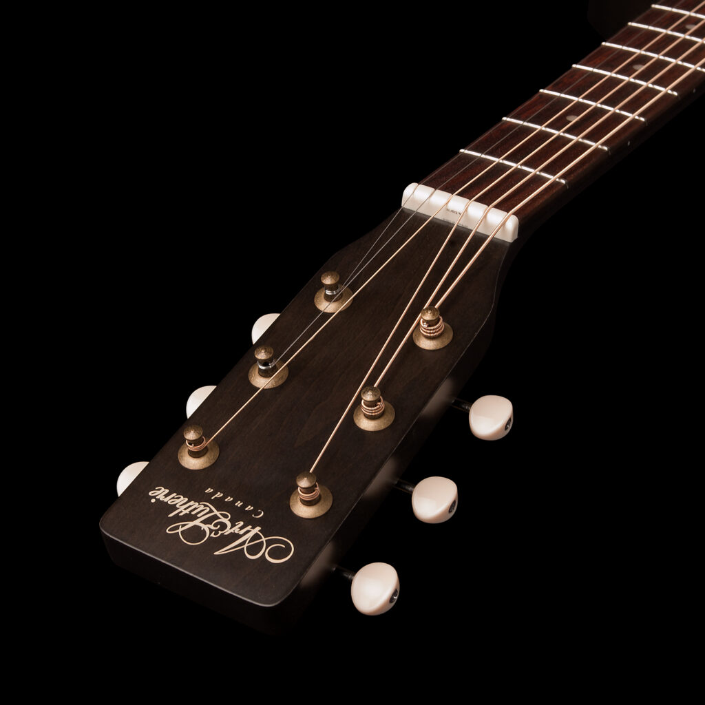 Art Et Lutherie Legacy Cw Presys Ii Concert Hall Cedre Merisier Rw - Faded Black - Guitarra electro acustica - Variation 5
