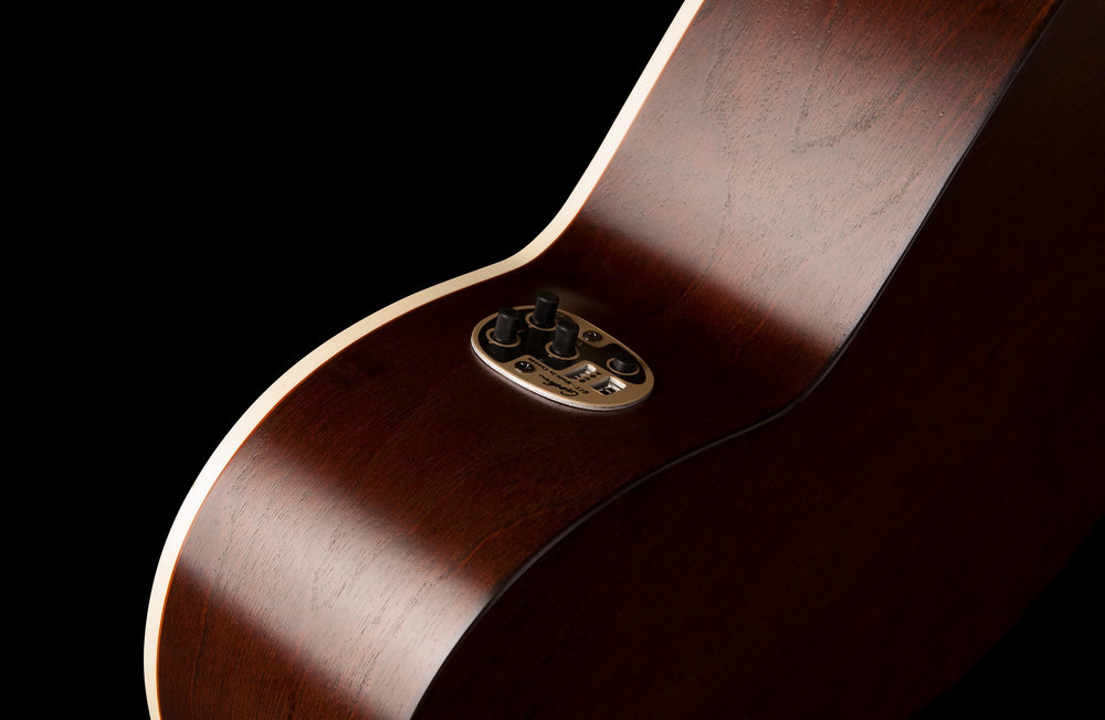 Art Et Lutherie Legacy Concert Hall Epicea Merisier - Bourbon Burst - Guitarra acústica & electro - Variation 4