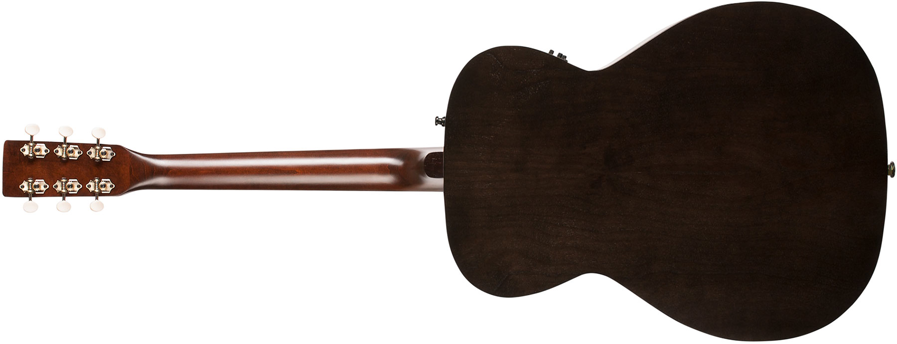 Art Et Lutherie Legacy Presys Ii Concert Hall Cedre Merisier Rw - Faded Black Semi Gloss - Guitarra folk - Variation 1