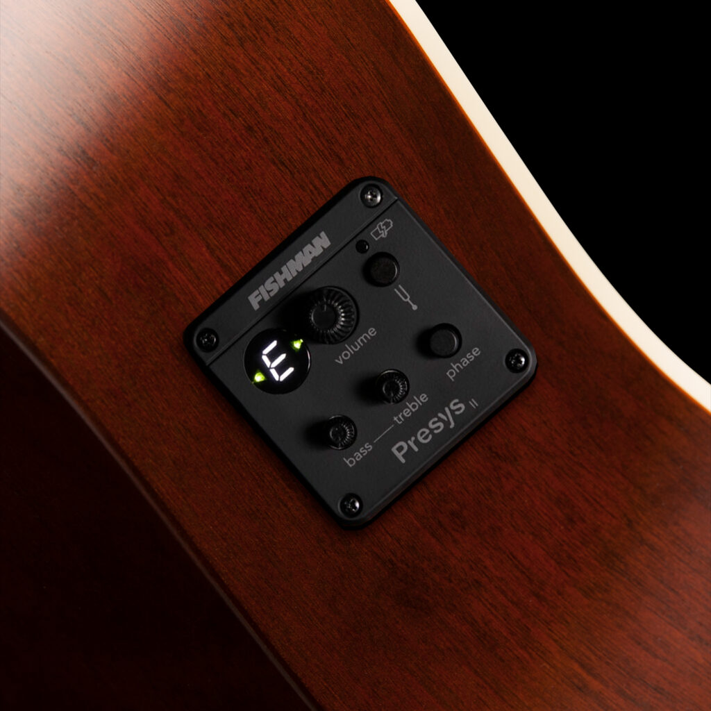 Art Et Lutherie Legacy Presys Ii Concert Hall Cedre Merisier Rw - Bourbon Burst - Guitarra folk - Variation 3