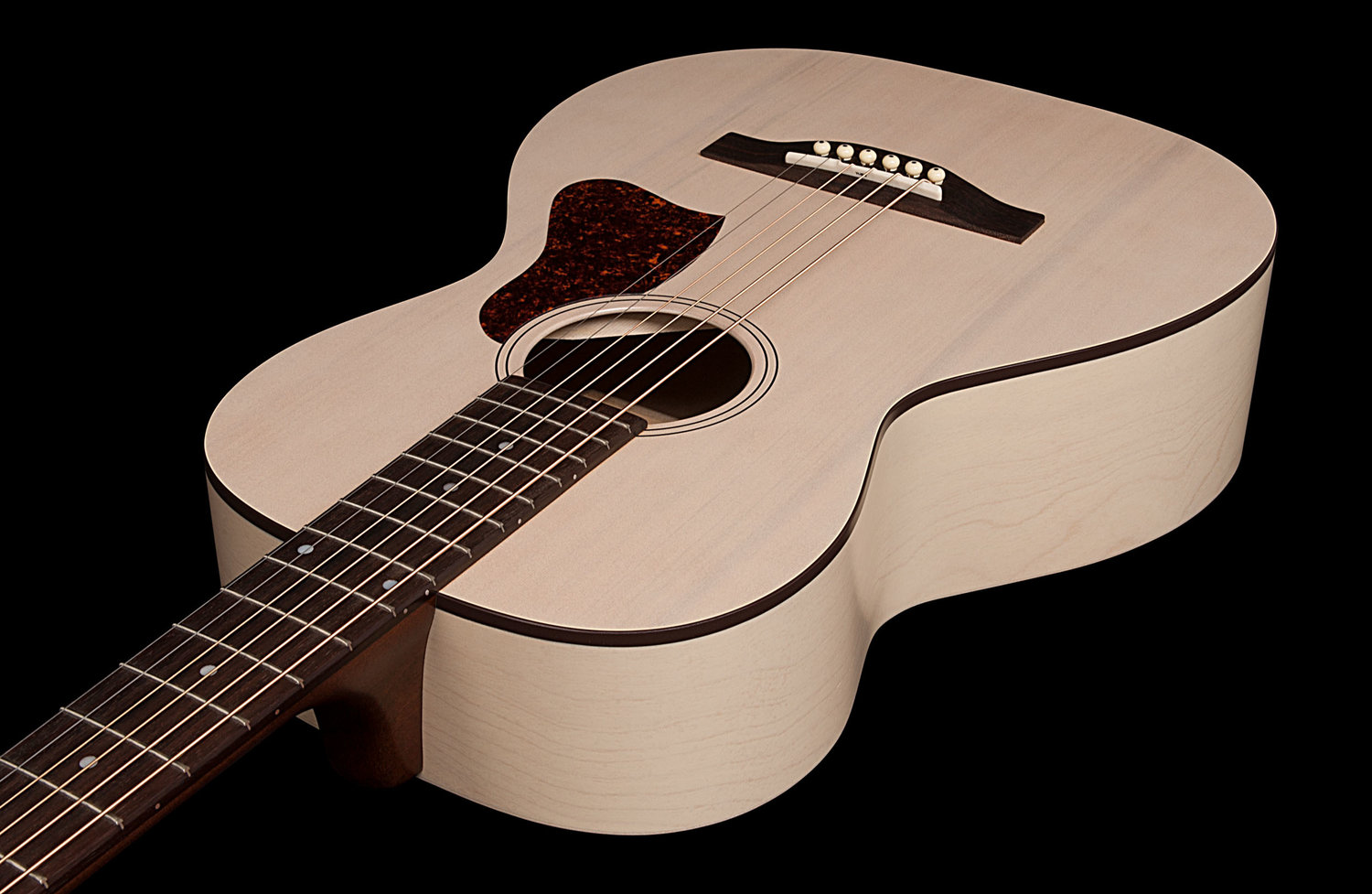 Art Et Lutherie Roadhouse Parlor A/e Epicea Merisier - Faded Cream - Guitarra electro acustica - Variation 3