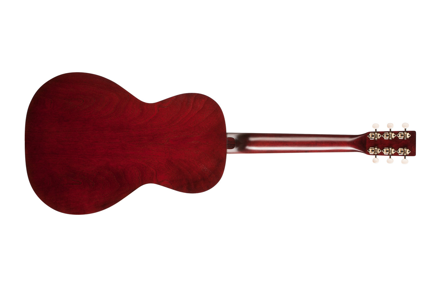 Art Et Lutherie Roadhouse Parlor Epicea Merisier - Tennessee Red - Guitarra acústica & electro - Variation 1