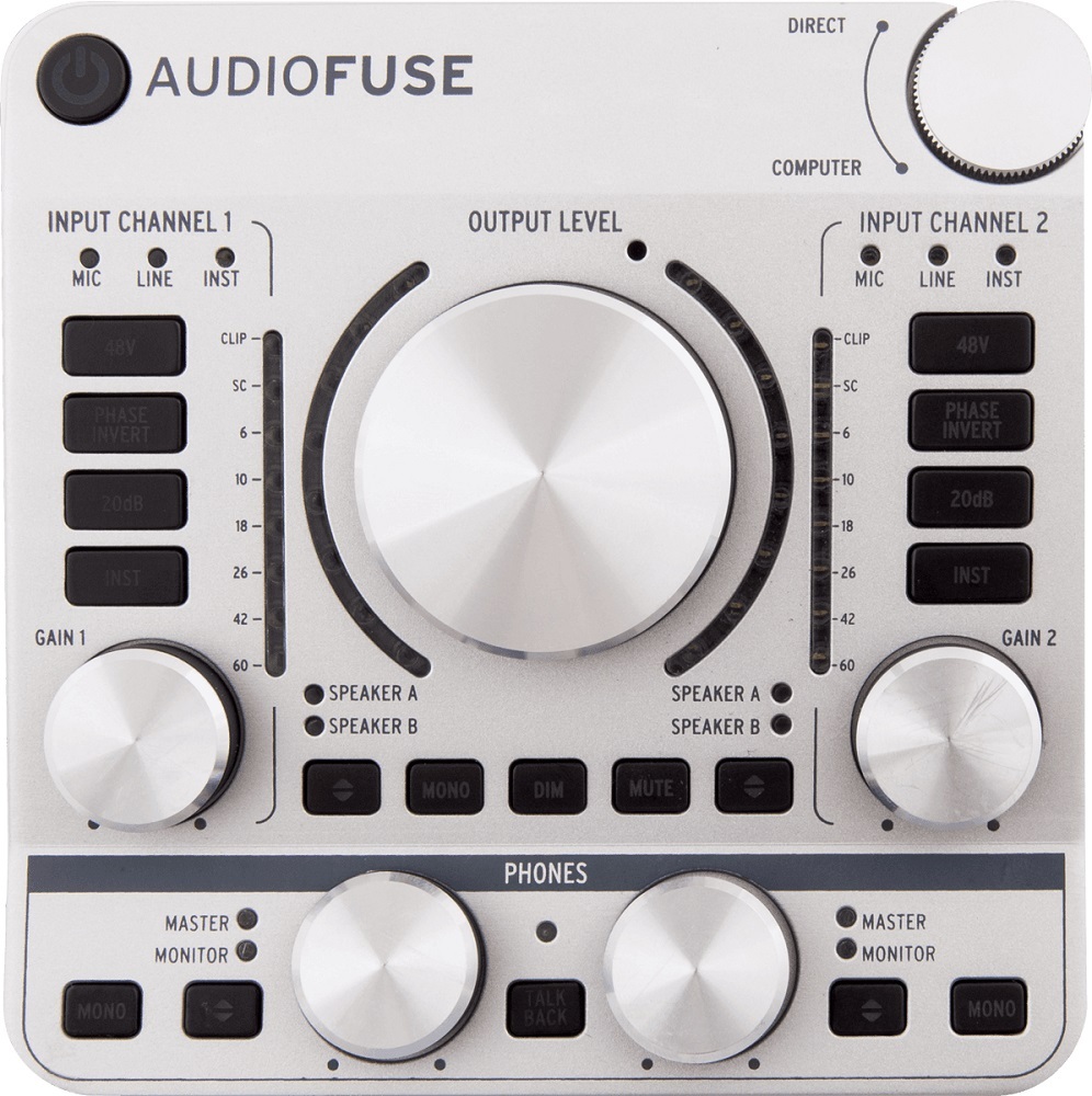Arturia Audiofuse Classic Silver DerniÈre PiÈce - Interface de audio USB - Main picture