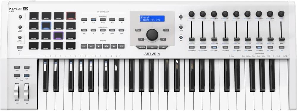 Teclado maestro Arturia Keylab MKII 49 WH