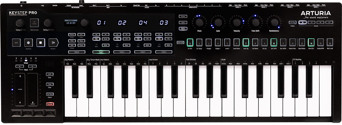 Arturia Keystep Pro Chroma - Teclado maestro - Main picture