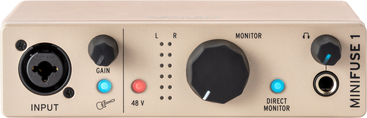 Arturia Minifuse 1 Champagne - Interface de audio USB - Main picture
