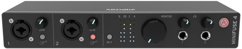 Interface de audio usb Arturia Minifuse 4 BK