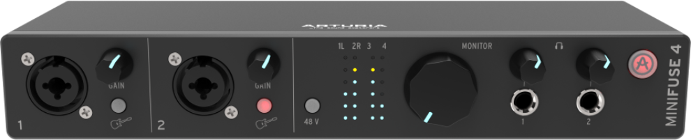 Arturia Minifuse 4 Bk - Interface de audio USB - Main picture