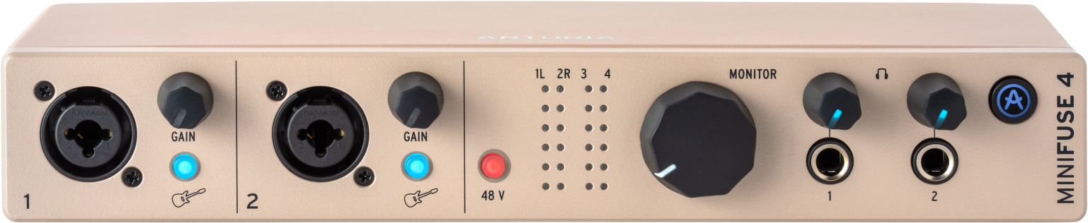 Arturia Minifuse 4 Champagne - Interface de audio USB - Main picture
