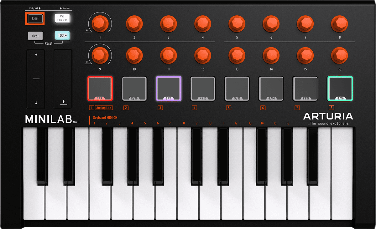 Arturia Minilab Mk2-ob - Teclado maestro - Main picture