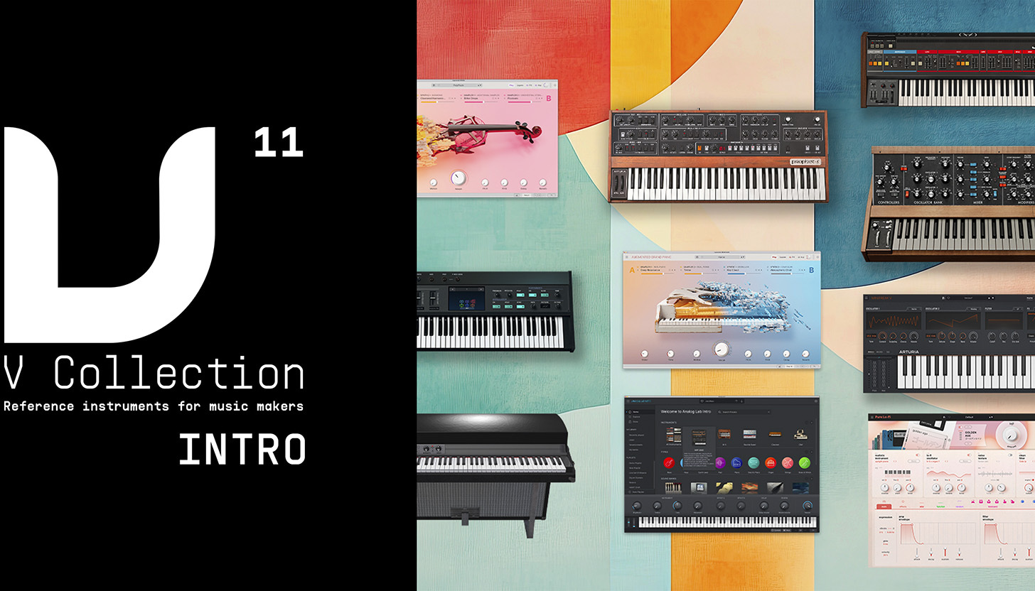 Arturia Suite Instruments V Collection 11 Intro Telechargeable - Efectos Plug-in - Main picture