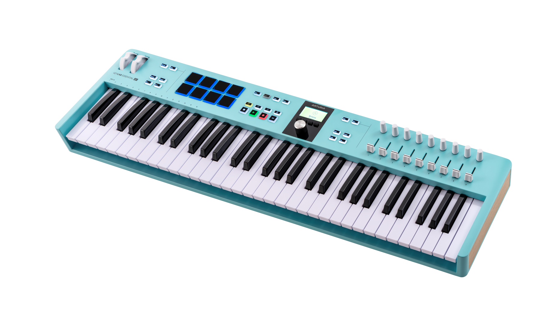 Arturia Keylab Essential 3 61 Touches Aquamarine - Teclado maestro - Variation 2