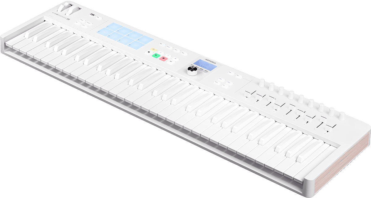 Arturia Keylab Essential 61 Mk3 Alpine White - Teclado maestro - Variation 2