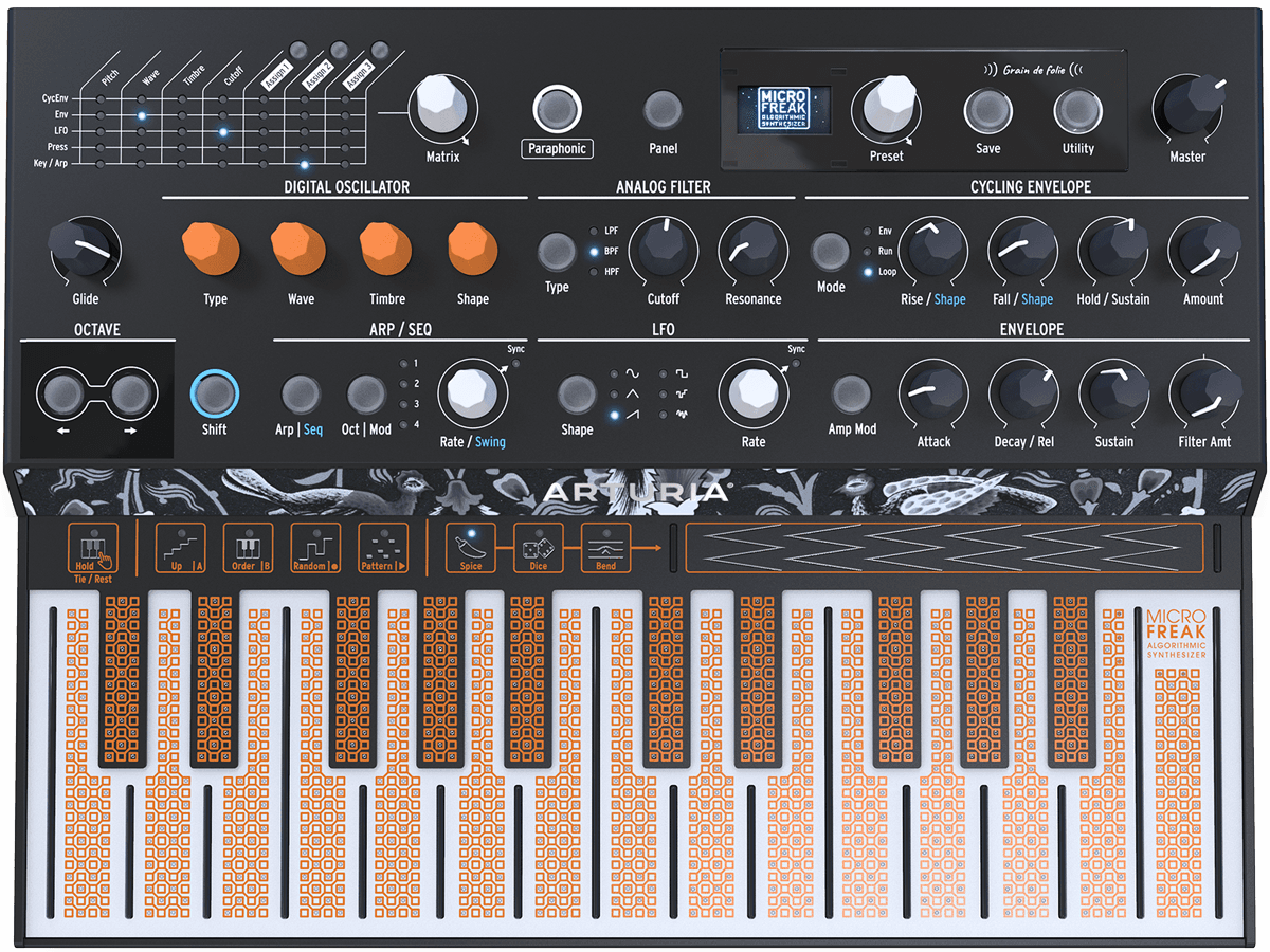 Arturia Microfreak + Korg Nts-1 - Sintetizador - Variation 1