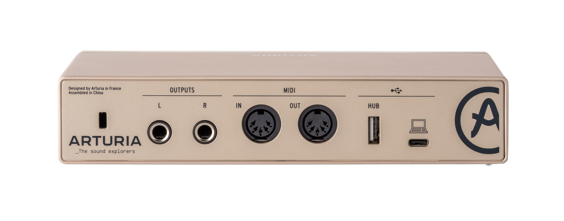Arturia Minifuse 2 Champagne - Interface de audio USB - Variation 2