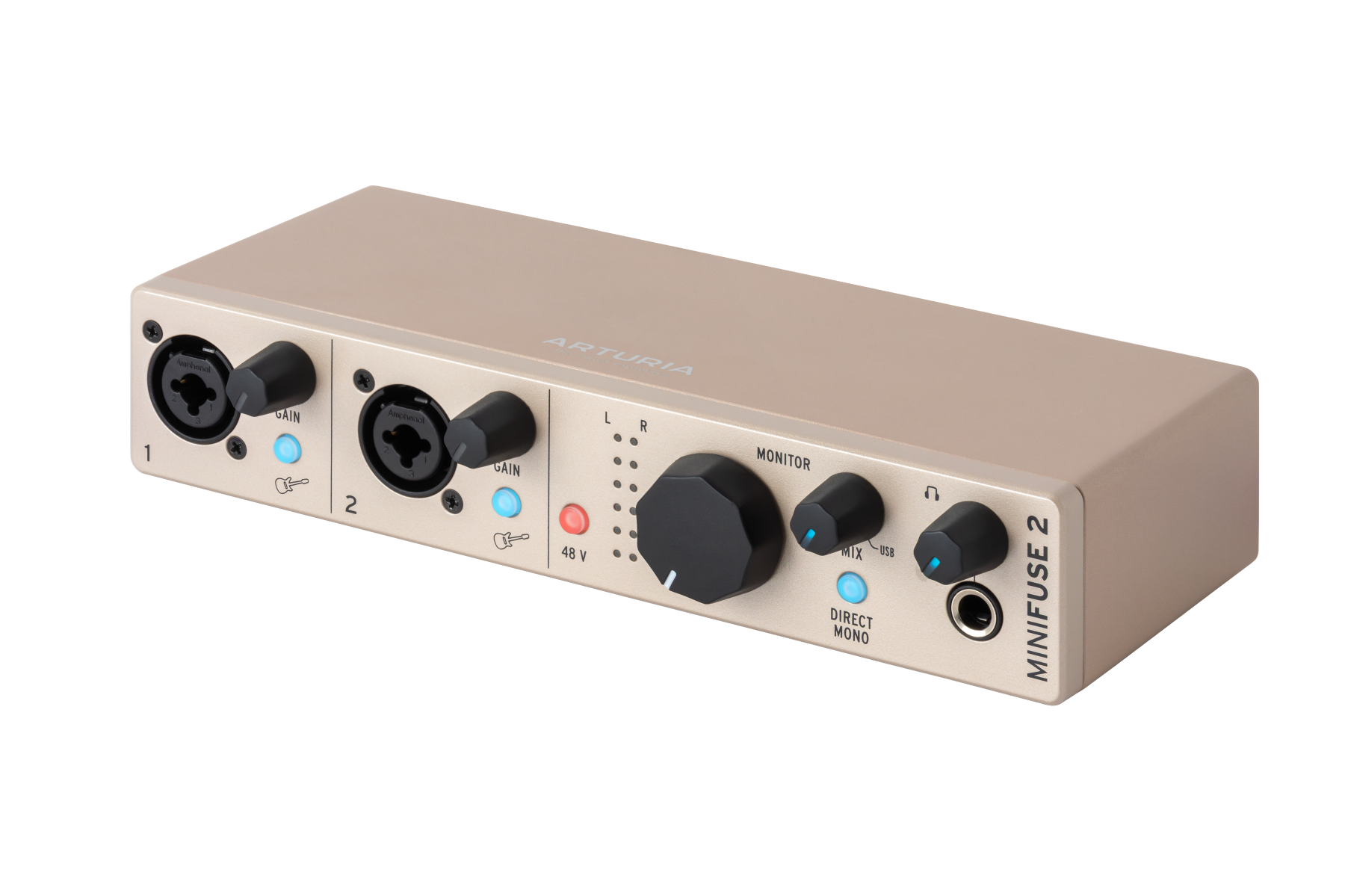Arturia Minifuse 2 Champagne - Interface de audio USB - Variation 1