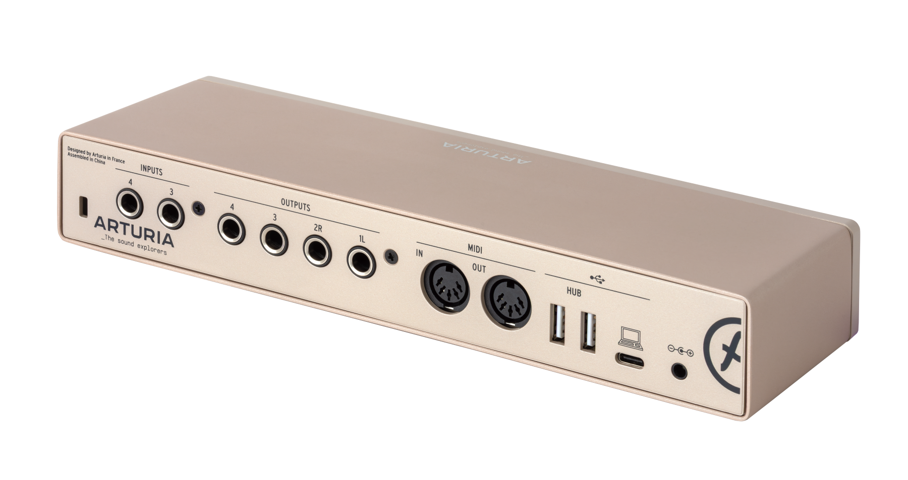 Arturia Minifuse 4 Champagne - Interface de audio USB - Variation 1