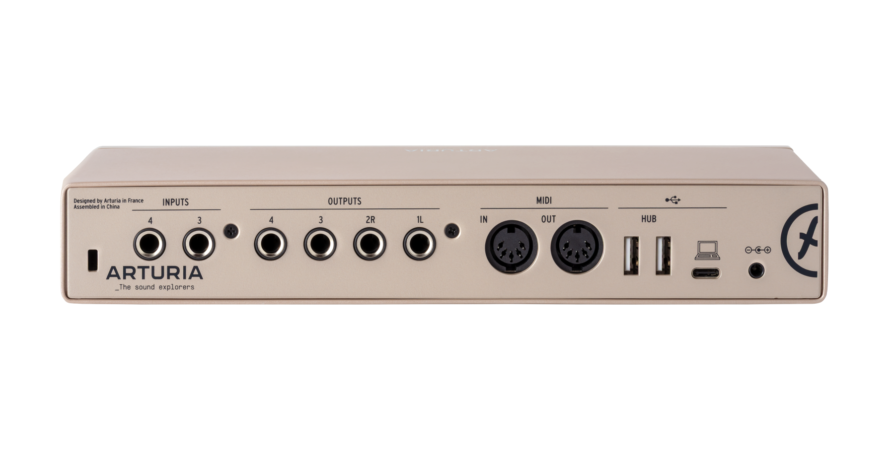 Arturia Minifuse 4 Champagne - Interface de audio USB - Variation 3
