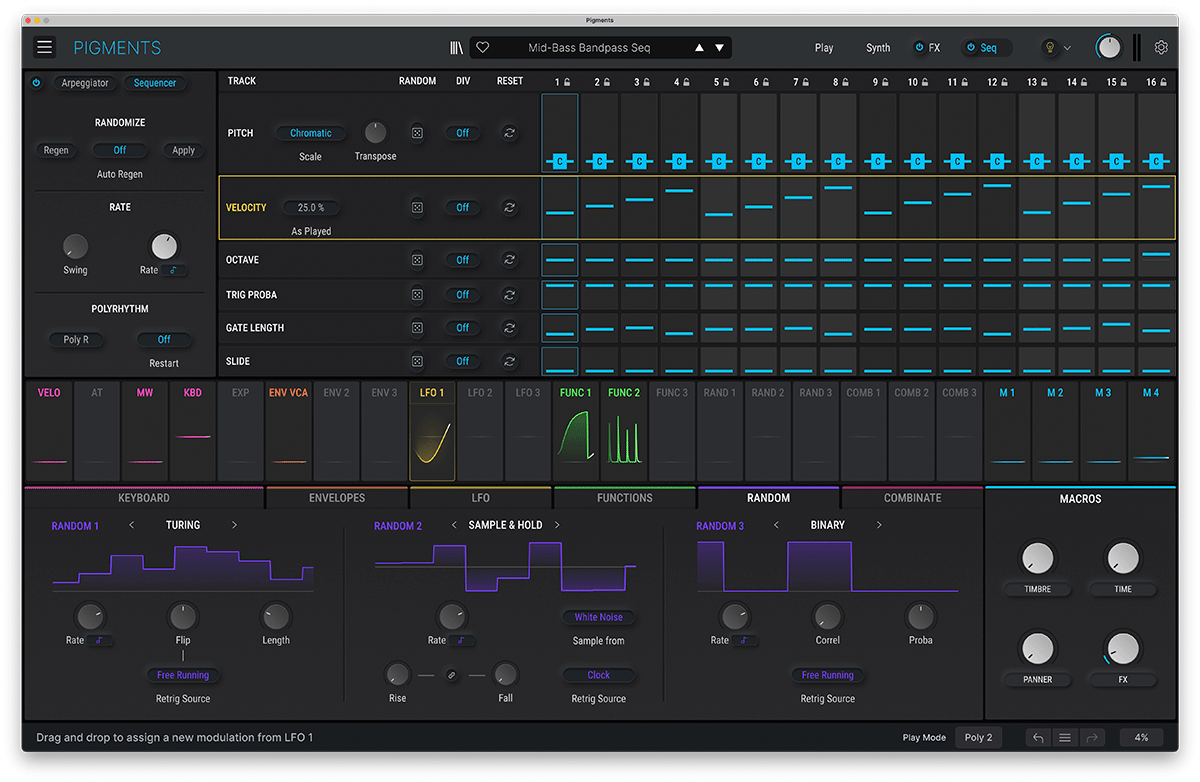 Arturia Pigments 4 Serial - Sound Librerias y sample - Variation 7