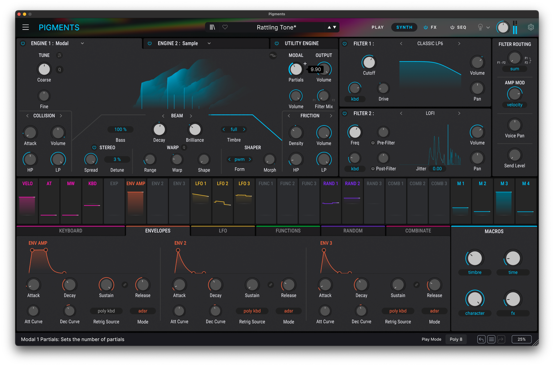 Arturia Pigments 6 License - Efectos Plug-in - Variation 2