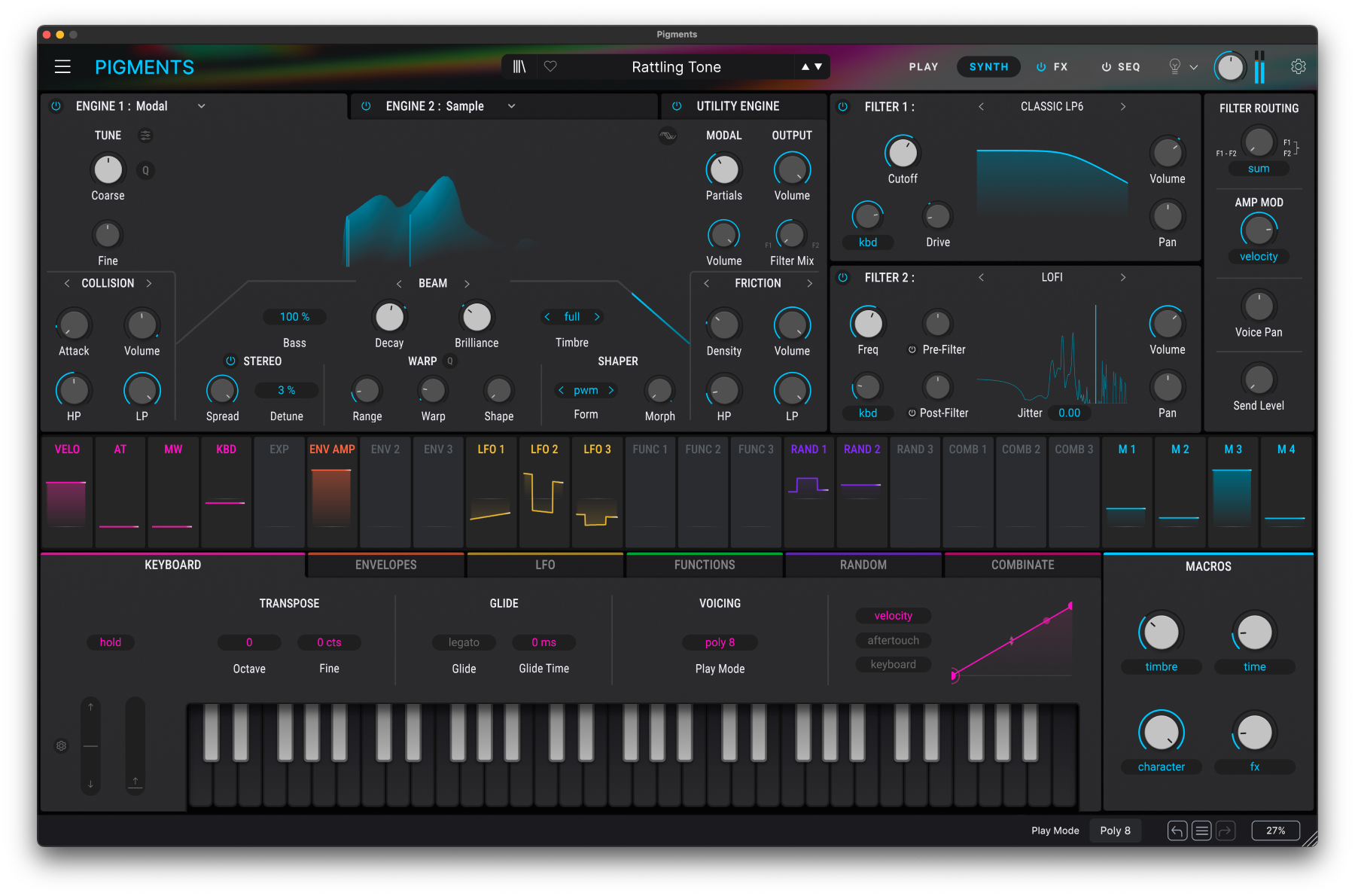 Arturia Pigments 6 License - Efectos Plug-in - Variation 5