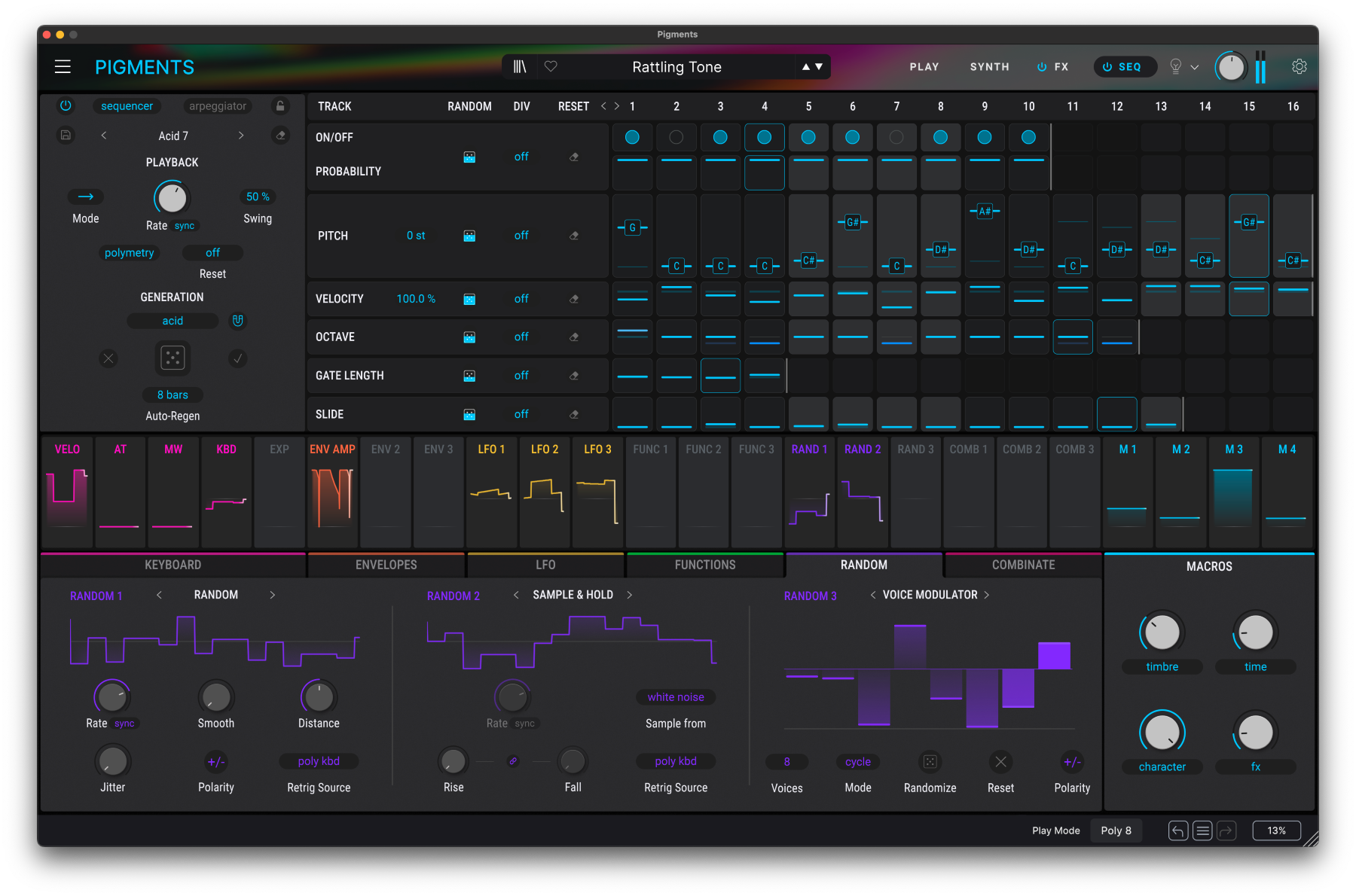 Arturia Pigments 6 License - Efectos Plug-in - Variation 8