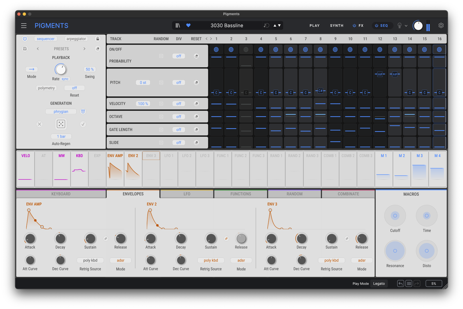 Arturia Pigments 7 Edu - Sound Librerias y sample - Variation 1