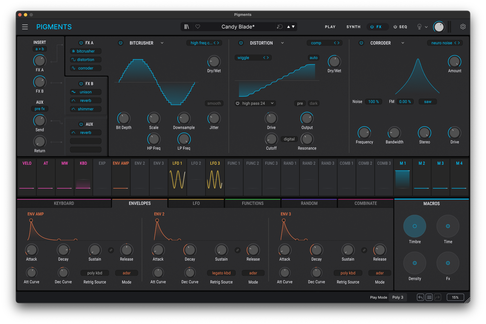 Arturia Pigments 7 - Sound Librerias y sample - Variation 1