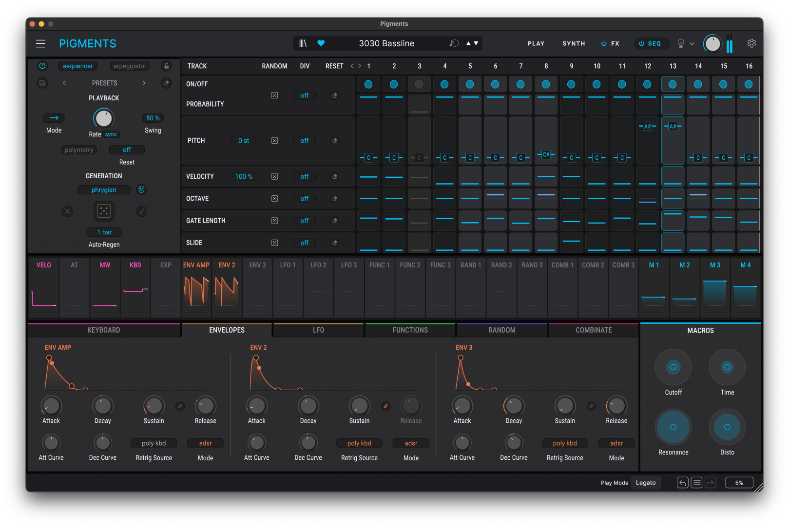 Arturia Pigments 7 - Sound Librerias y sample - Variation 6