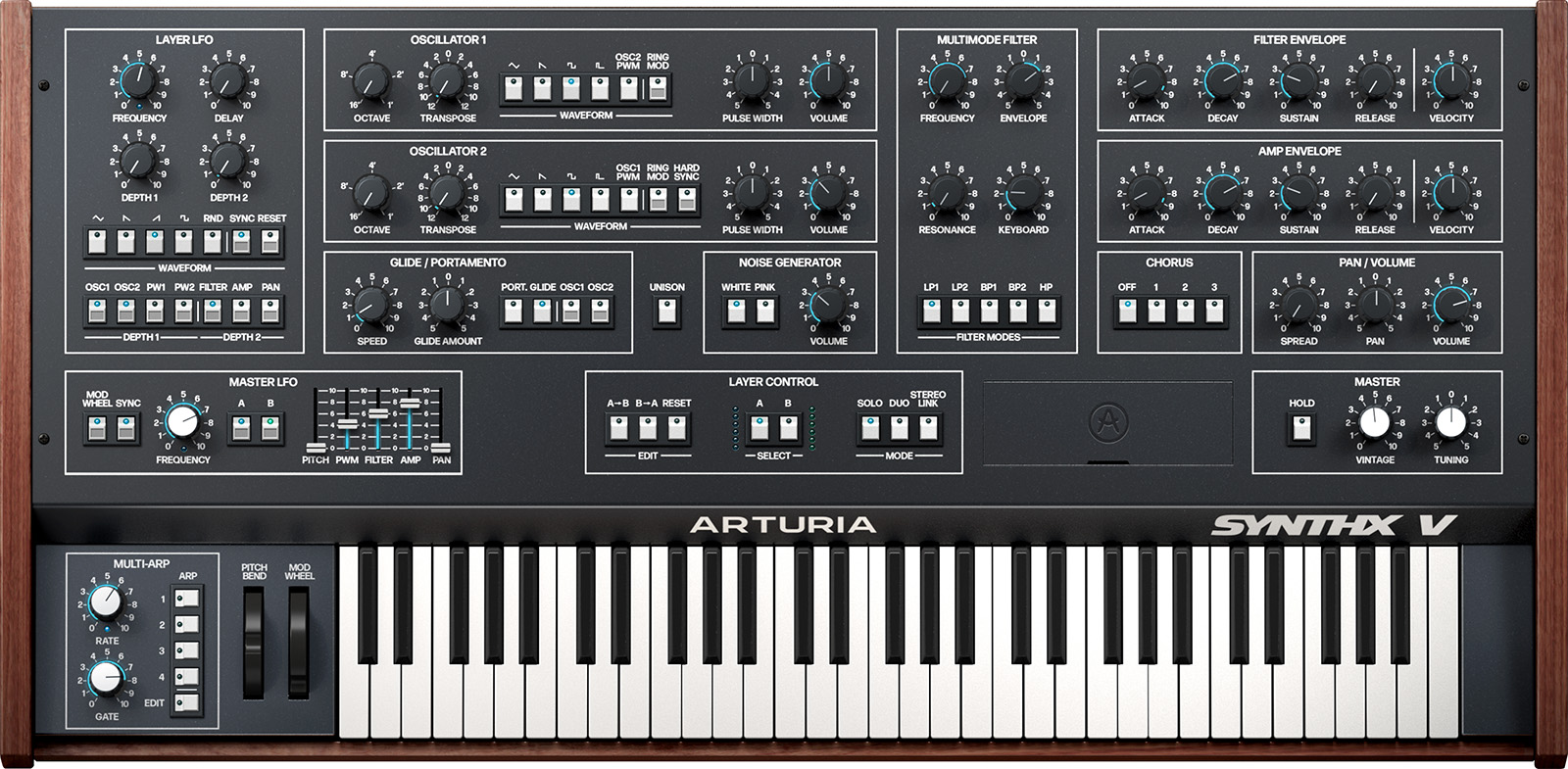 Arturia Suite Instrument V Collection 11 Pro Telechargeable - Efectos Plug-in - Variation 4