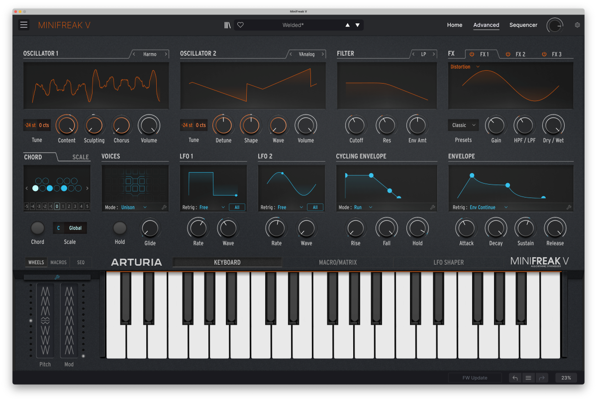 Arturia Suite Instruments V Collection 11 Intro - Efectos Plug-in - Variation 4