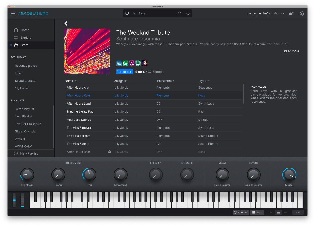 Arturia Suite Instruments V Collection 11 Intro - Efectos Plug-in - Variation 7