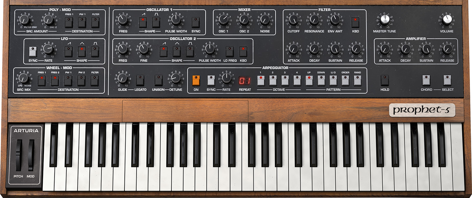 Arturia Suite Instruments V Collection 11 Intro Telechargeable - Efectos Plug-in - Variation 8