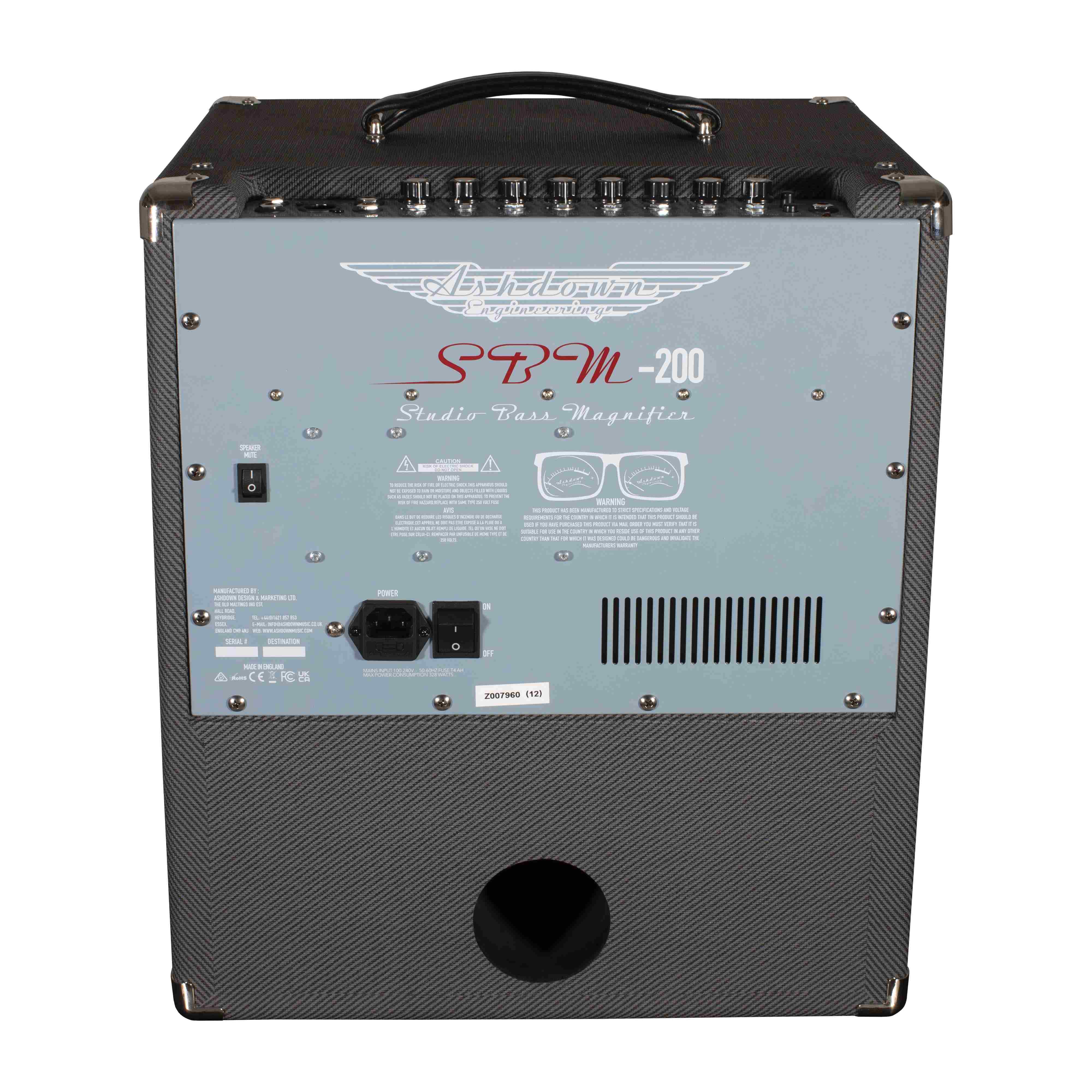 Ashdown Combo Basse Studio Sbm 1x12