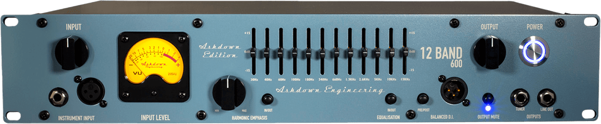 Ashdown Abm 12-band 600-uk Head 600w - Cabezal para bajo - Main picture