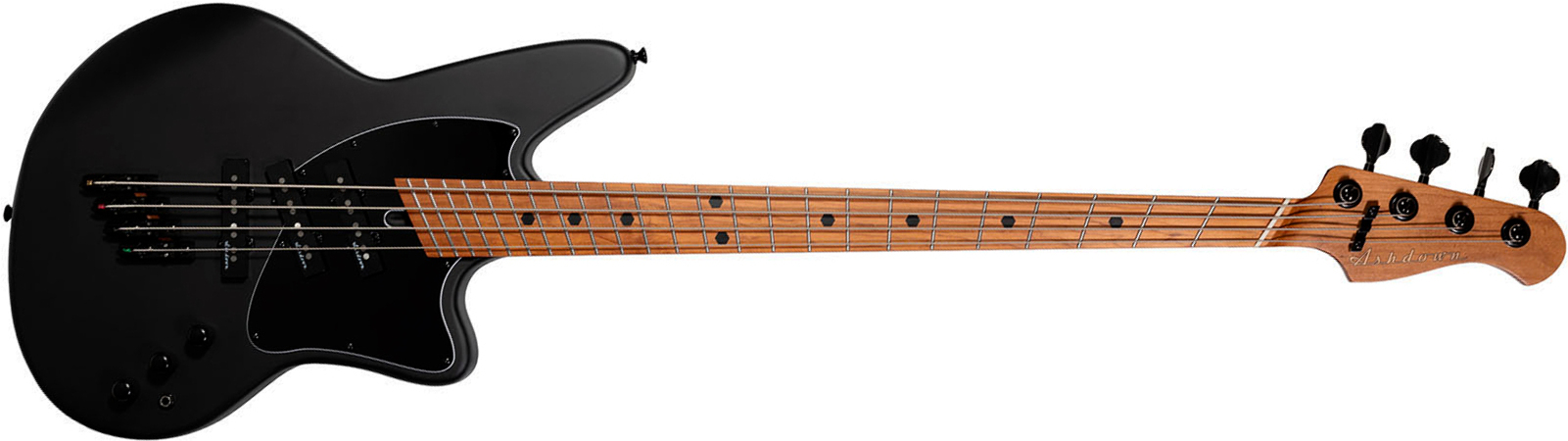 Ashdown The Saint Avant 4c Multiscale Mn - Matte Black - Bajo eléctrico de cuerpo sólido - Main picture