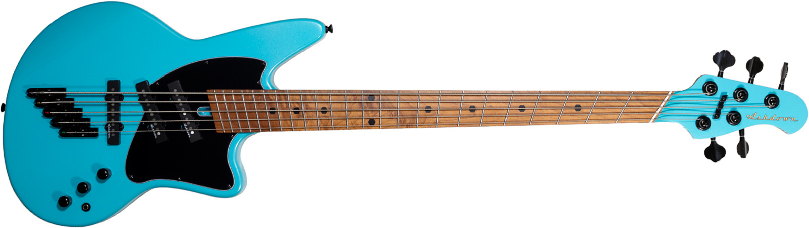 Ashdown The Saint Avant 5c Multiscale Mn - Lambo Metallic Blue - Bajo eléctrico de cuerpo sólido - Main picture