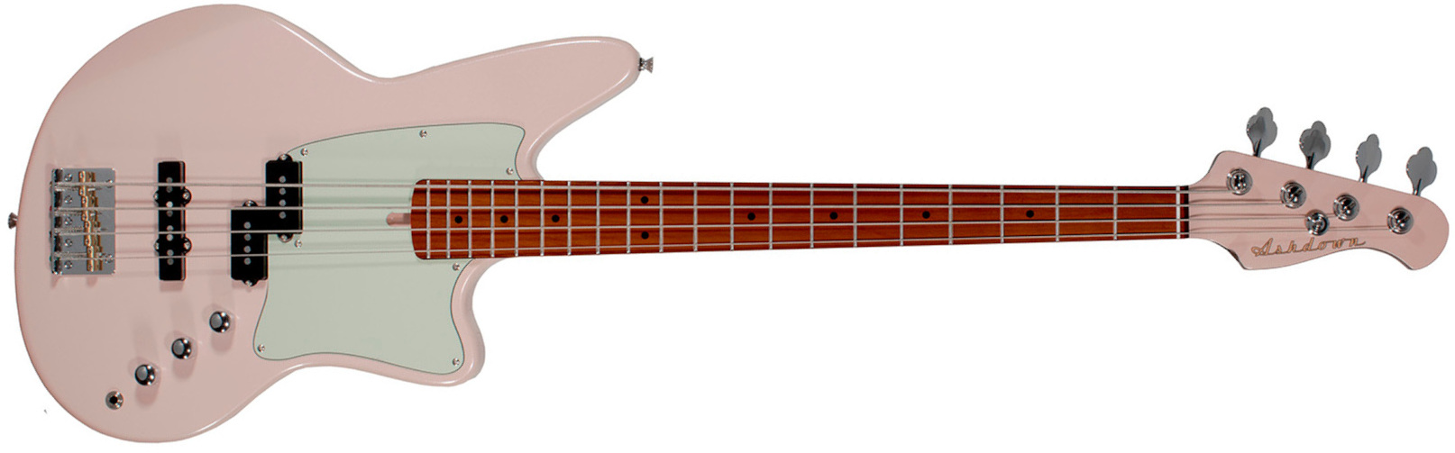 Ashdown The Saint Bass Mn - Shell Pink - Bajo eléctrico de cuerpo sólido - Main picture