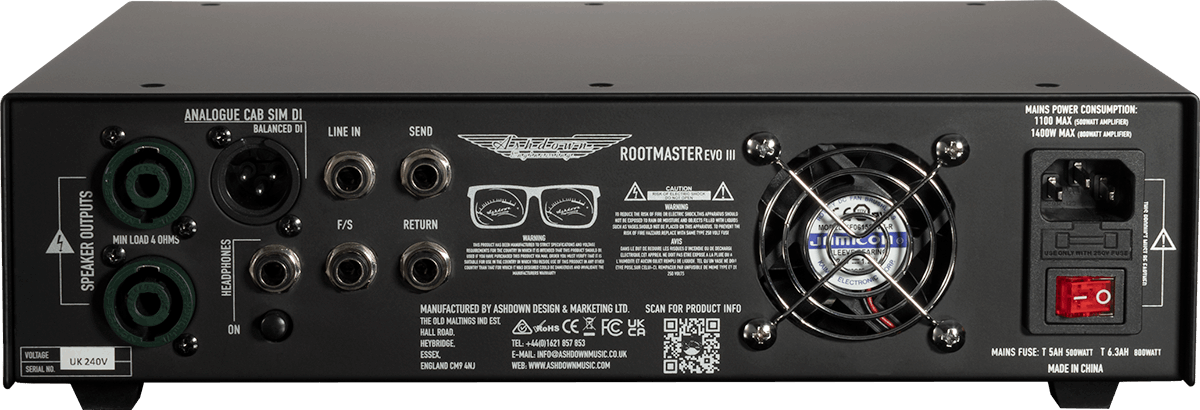 Ashdown Rootmaster Evo Iii Head 500w - Cabezal para bajo - Variation 1