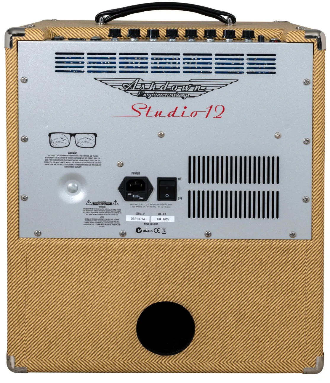 Ashdown Studio 12 Combo 1x12 120w Tweed - Combo amplificador para bajo - Variation 1