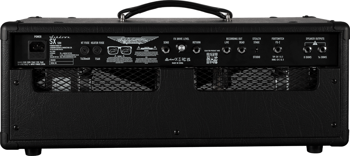 Ashdown Sx-50h Head 50w - Cabezal para guitarra eléctrica - Variation 1