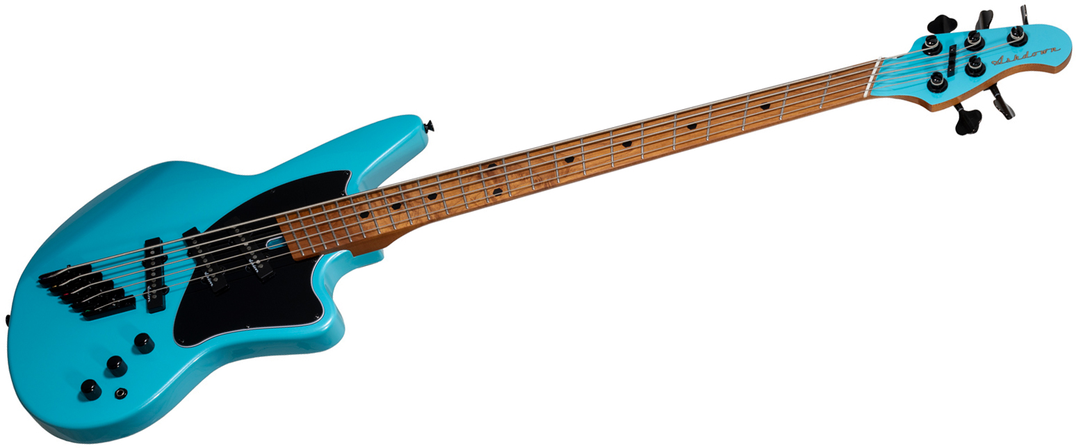 Ashdown The Saint Avant 5c Multiscale Mn - Lambo Metallic Blue - Bajo eléctrico de cuerpo sólido - Variation 1