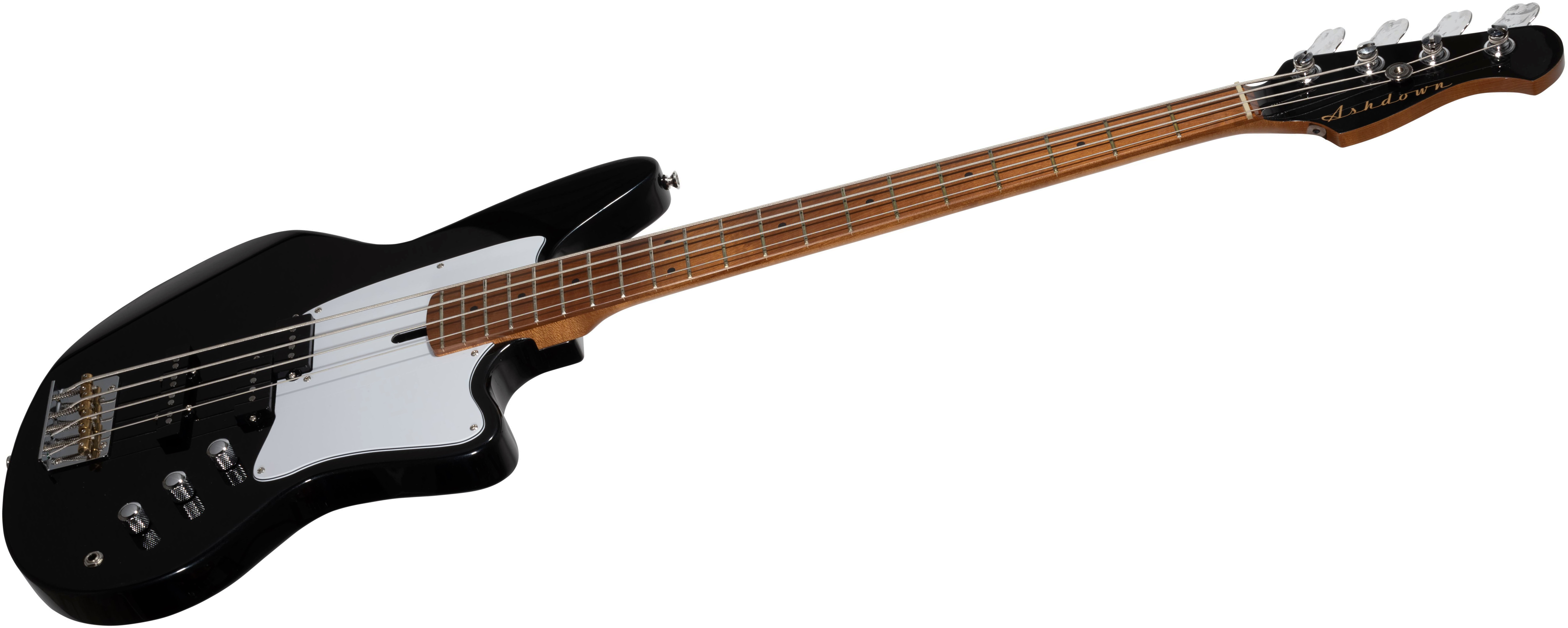 Ashdown The Saint Roasted Lh Gaucher Mn - Gloss Black - Bajo eléctrico de cuerpo sólido - Variation 2