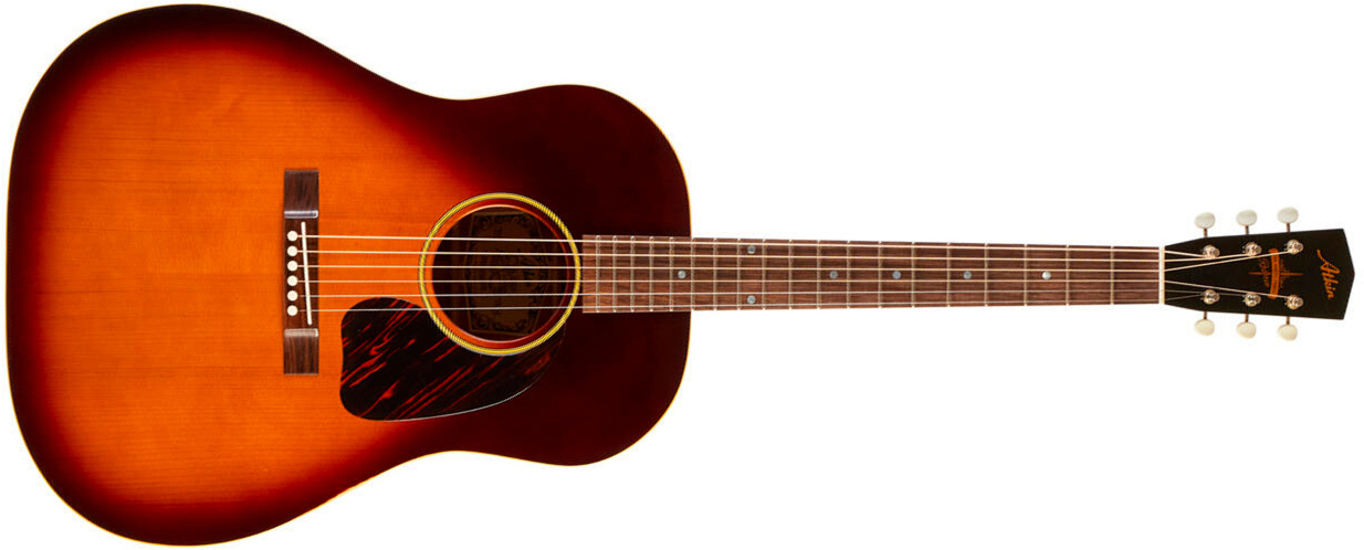 Atkin J43 Reserve Dreadnought Shsc Epicea Palissandre Eb - Aged Sunburst - Guitarra folk - Main picture
