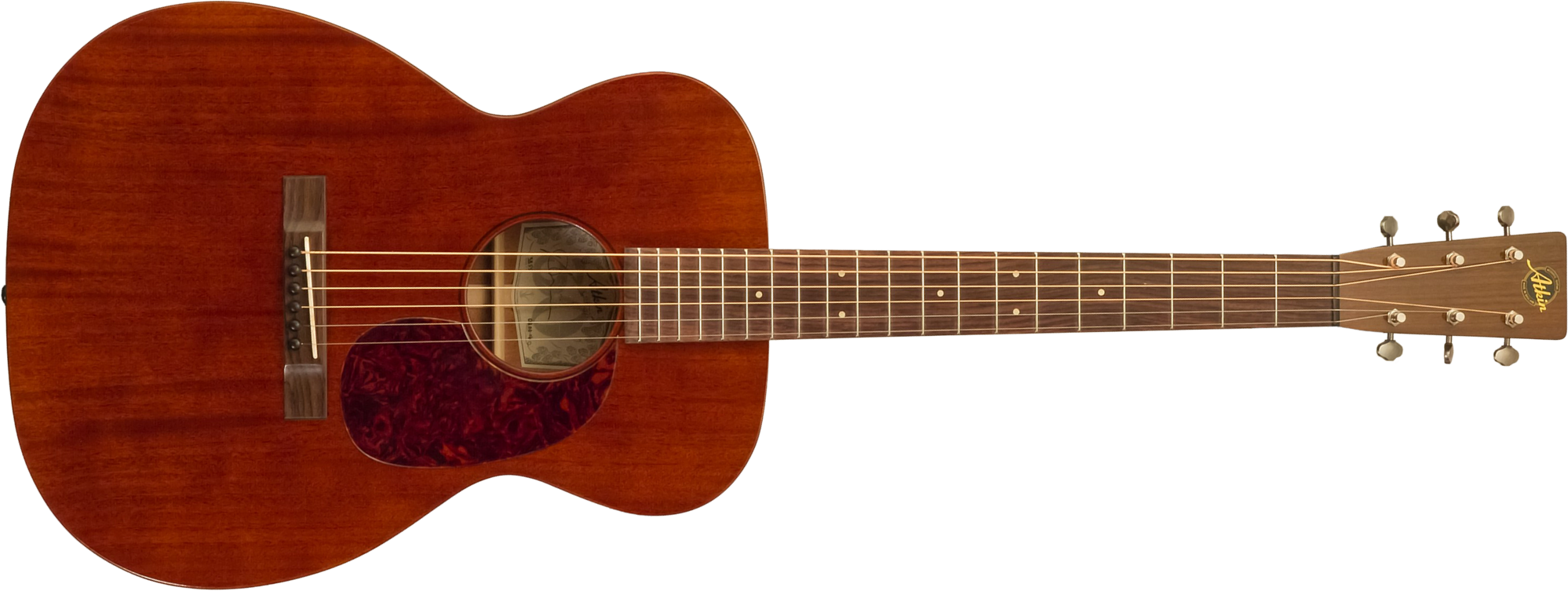 Atkin Oo14 Dust Bowl 00 Shsc Tout Acajou Rw #3855 - Natural - Guitarra folk - Main picture
