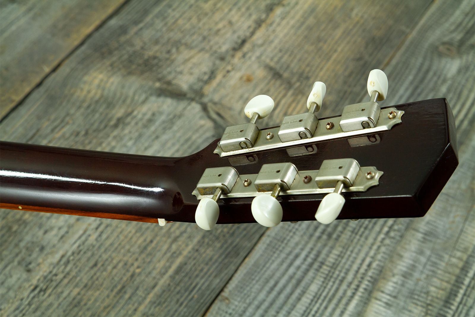 Atkin Custom Shop J43 Dreadnought Shsc Epicea Acajou Rw #4411 - Aged Sunburst - Guitarra folk - Variation 10