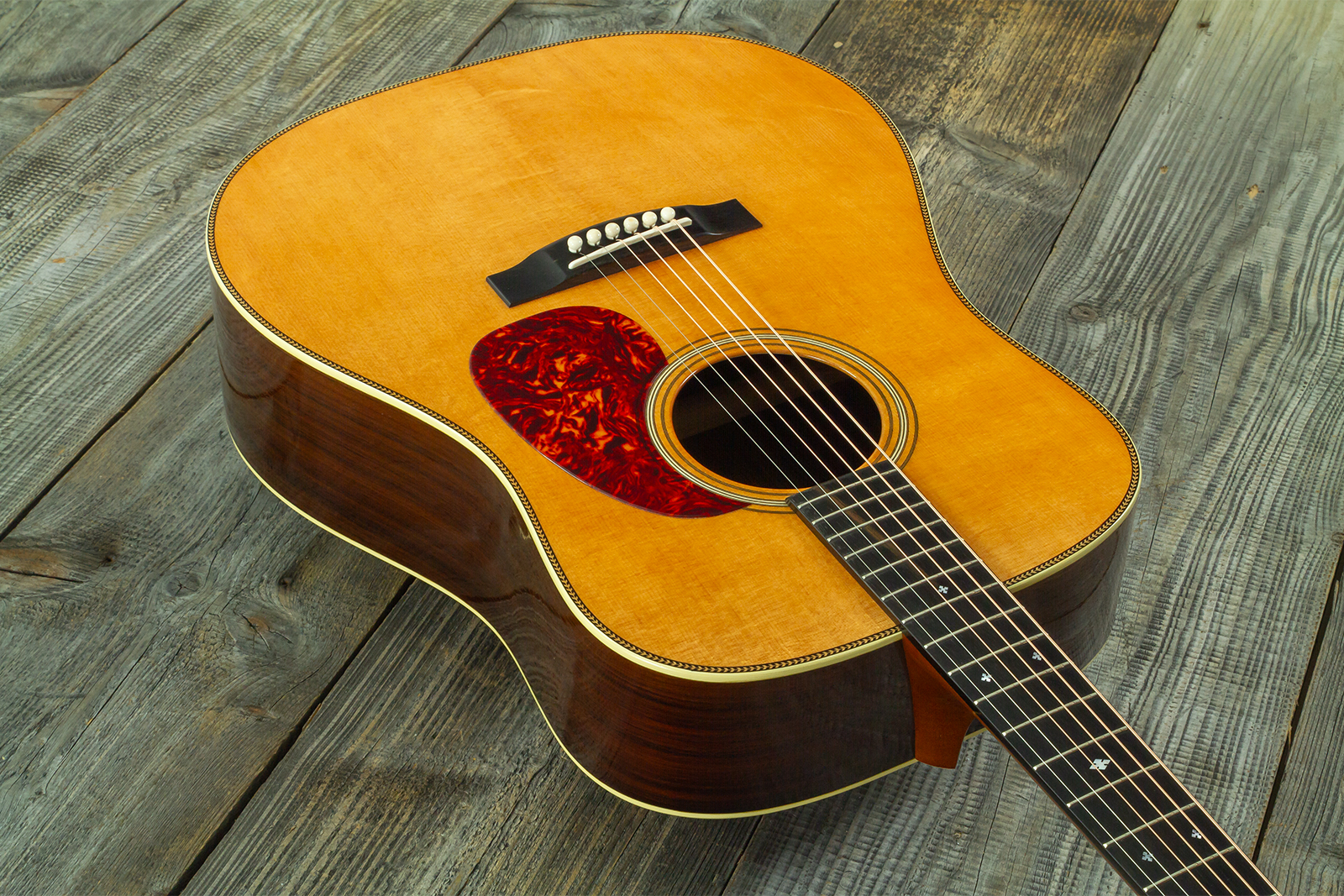 Atkin D37 Dreadnought Epicea Palissandre Eb - Aged Toned Relic Gloss Natural - Guitarra folk - Variation 14
