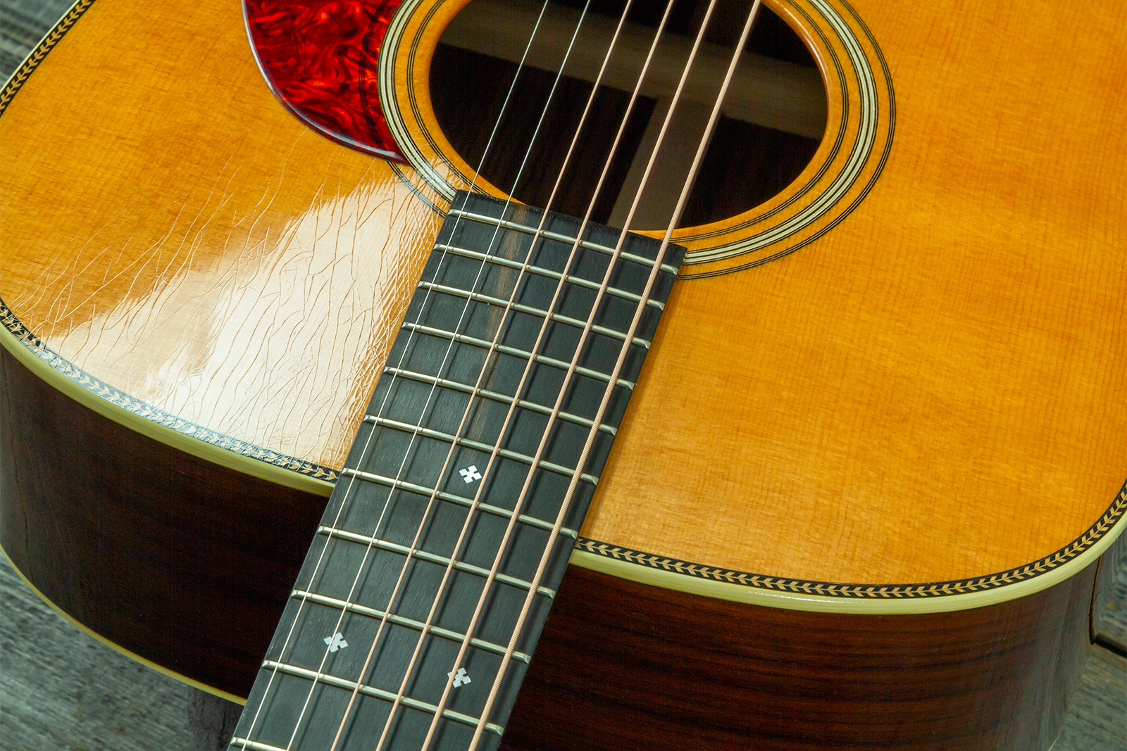 Atkin D37 Dreadnought Epicea Palissandre Eb - Aged Toned Relic Gloss Natural - Guitarra folk - Variation 15