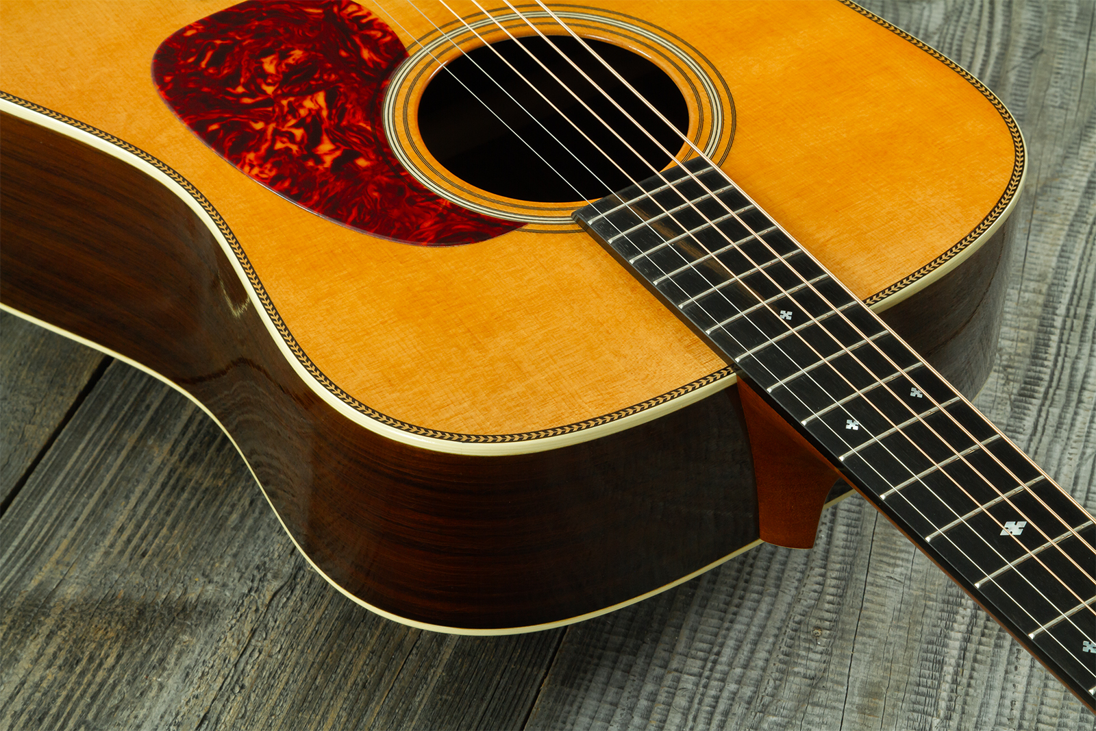 Atkin D37 Dreadnought Epicea Palissandre Eb - Aged Toned Relic Gloss Natural - Guitarra folk - Variation 17