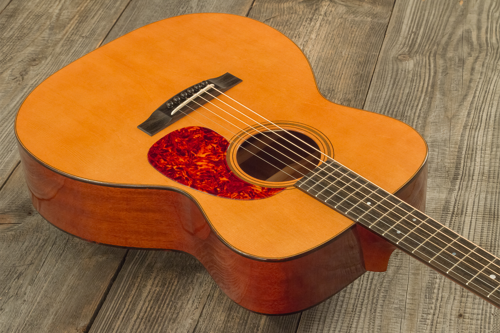 Atkin Essential 000 Shsc Epicea Acajou Eb #3871 - Aged Natural - Guitarra folk - Variation 2